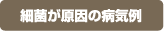 細菌が原因の病気例